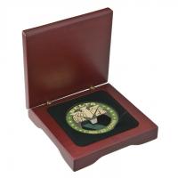 Wood Coin Display